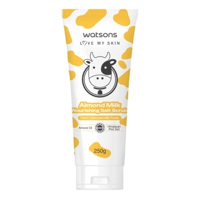 WATSONS วัตสัน อัลมอนด์ มิลค์ นูริชชิ่ง ชอลท์ สครับ 250ก.