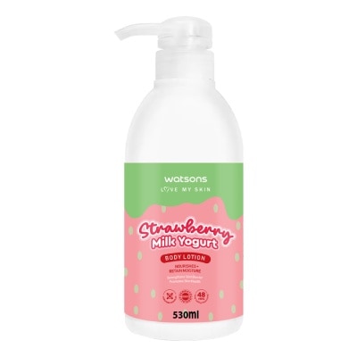 Watsons Watsons Strawberry Milk Yogurt Body Lotion 530ml.