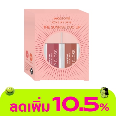 WATSONS - วัตสัน เดอะ ซันไรซ์ ดูโอ้ ลิป เซ็ท 2กรัม.x2ชิ้น
