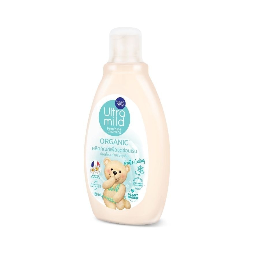Ultra Mild By Babi Mild Feminine Cleansing Organic Gentle Cooling 150 Ml.