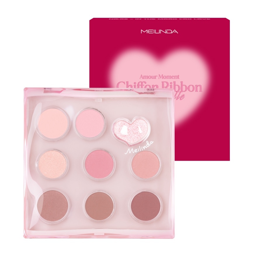 Meilinda Chiffon Ribbon Eye Palette 3.5g. 05 In The Mood For Love image