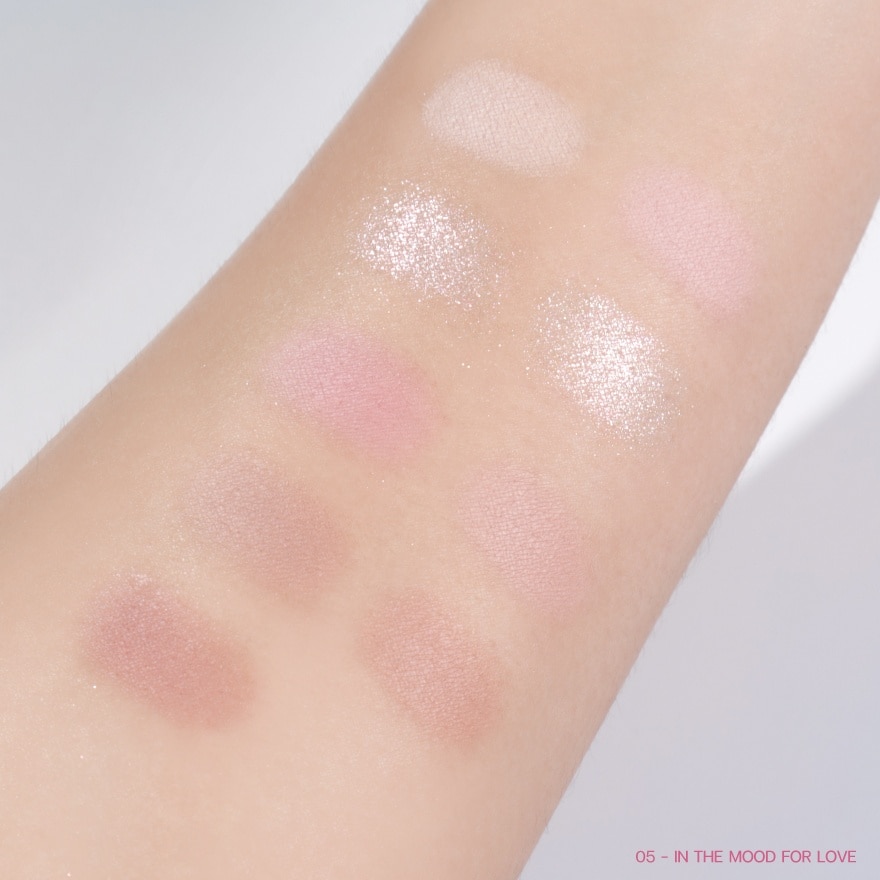 Meilinda Chiffon Ribbon Eye Palette 3.5g. 05 In The Mood For Love