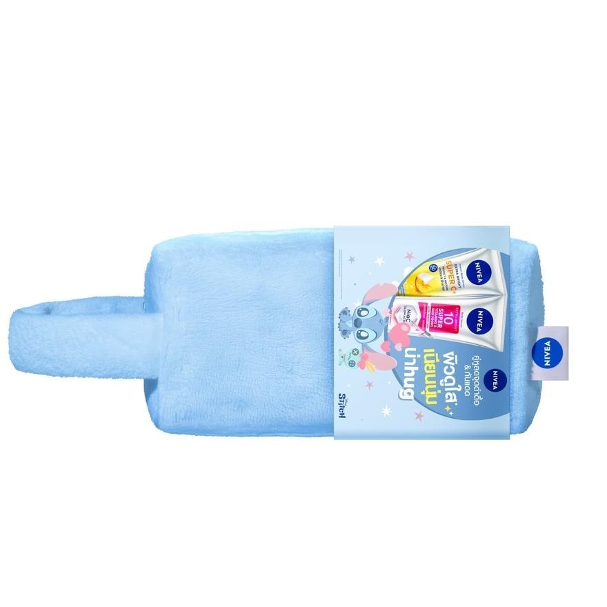 นีเวียวิตามินบอดี้เซรั่มเอ็กซ์ตร้าไบรท์10ซูเปอร์วิตามินซูเปอร์ซี+170มล.ฟรีกระเป๋าฟ้า