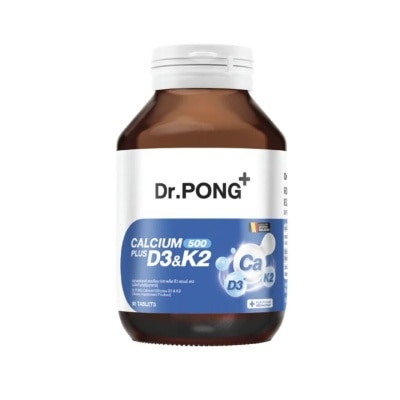 Dr.pong Dr.PONG Calcium 500 Plus D3  K2 90 Tablets