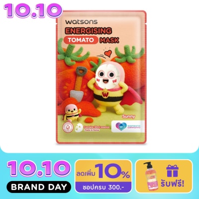 WATSONS วัตสัน เอนเนอไจซิ่ง โทเมโท คอมมูนิตี้ 1แผ่น. image