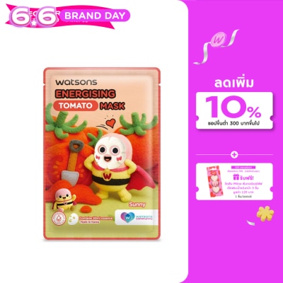 WATSONS - วัตสัน เอนเนอไจซิ่ง โทเมโท คอมมูนิตี้ 1แผ่น.