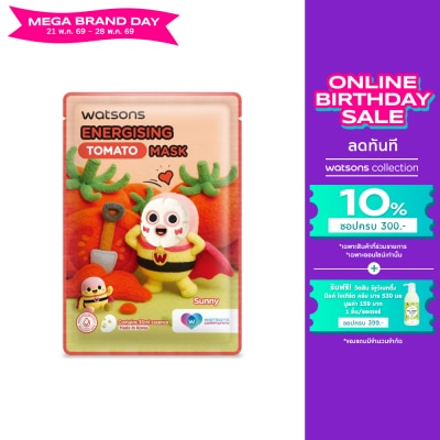WATSONS - วัตสัน เอนเนอไจซิ่ง โทเมโท คอมมูนิตี้ 1แผ่น.