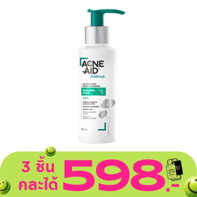 Acne Aid - Acne-Aid Natural pH Balance Deep Cleanser Pollution Acne 100 ml.