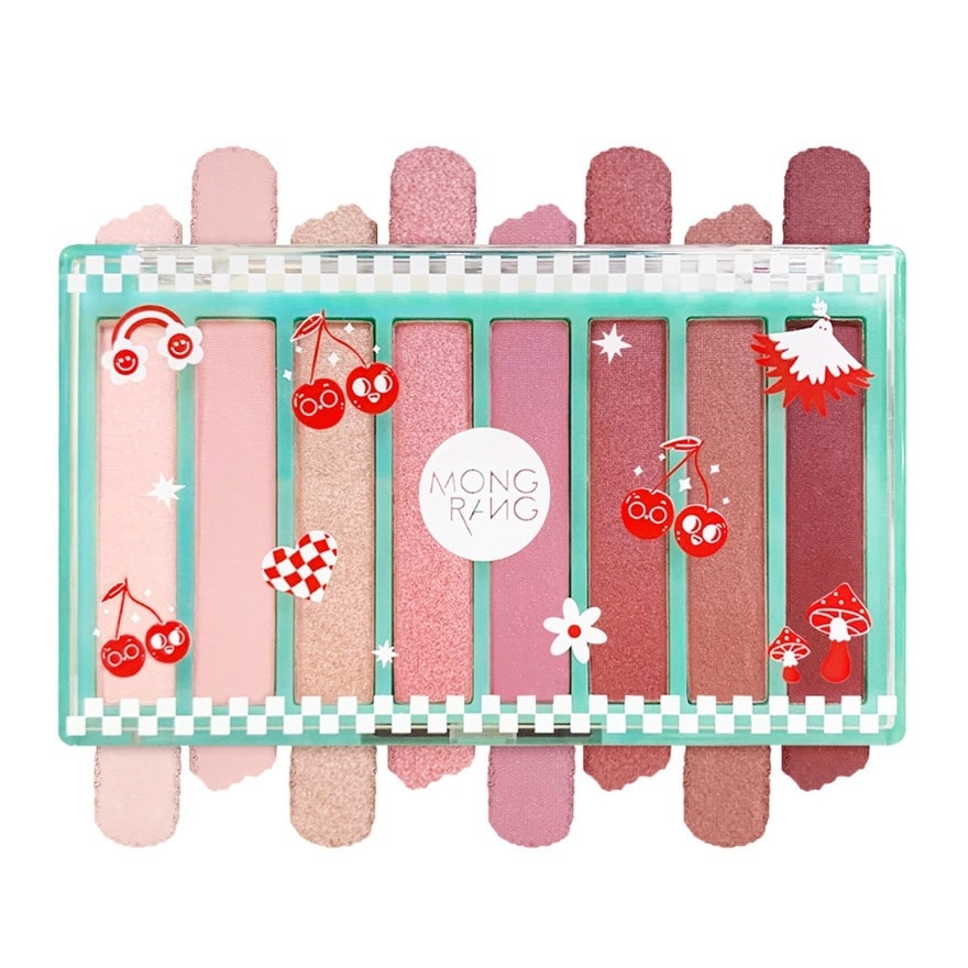Mongrang Cherrys Picnic Eyeshadow Palette 6.4g.