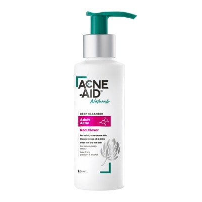 Acne Aid แอคเน่-เอด เนเชอรัล ดีพ เคลนเซอร์ ฟอร์ อะดัลท แอคเน่ 100 มล.