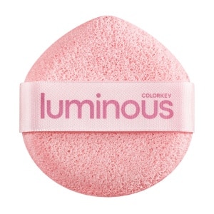 Premium Colorkey Luminous Pink Facial Cleansing Sponge 1 Pcs
