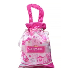 Premium Canmake Drawstring Bag (Pink Kawaii) 1 Pcs