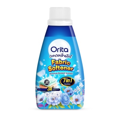 Orita - โอริต้า ผลิตภัณฑ์ปรับผ้านุ่ม กลิ่นบลูมมิ่ง สูตรเข้มข้น 3เท่า 550มล.
