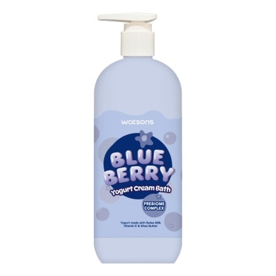 Watsons Watsons Blueberry Yogurt Cream Bath 500ml.