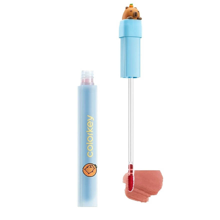 Colorkey คัลเลอร์คีย์ คาปิบาร่า ซีรีส์ ซอฟท์ แมทท์ วอเตอร์ ลิป ทิ้นท์ 1.8ก. P307 เบบี้ ดอล พิ้
