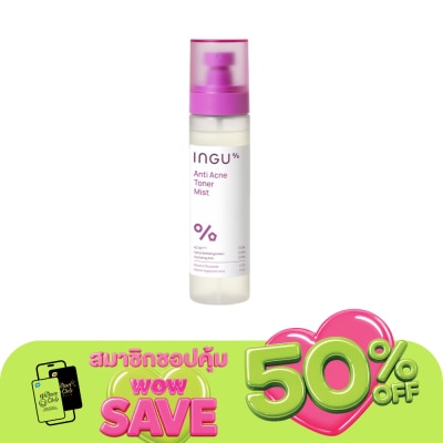INGU - อิงกุ แอนไท แอคเน่ โทนเนอร์ มิสท์ 150 มล. โทนเนอร์สำหรับผิวเป็นสิว