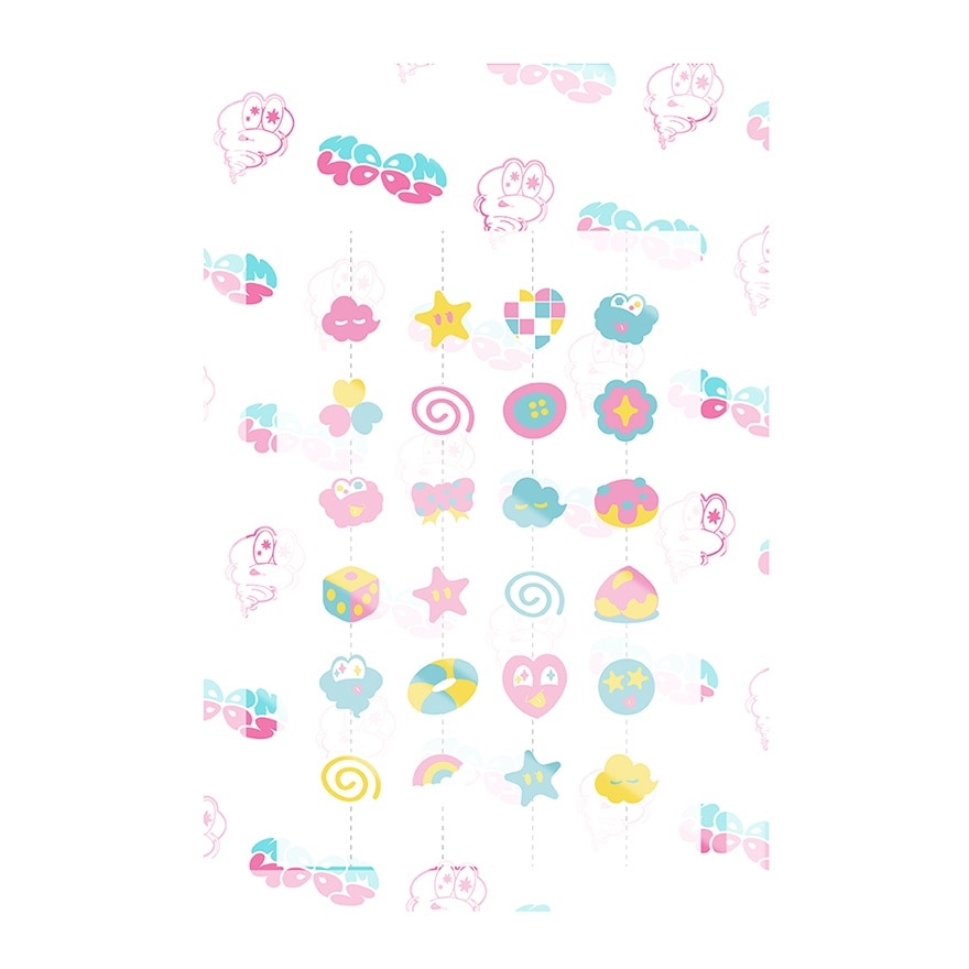 มูนซูน พาวเวอร์คิ้วท์ แพทช์ แคนดี้ ป๊อป  24ชิ้น