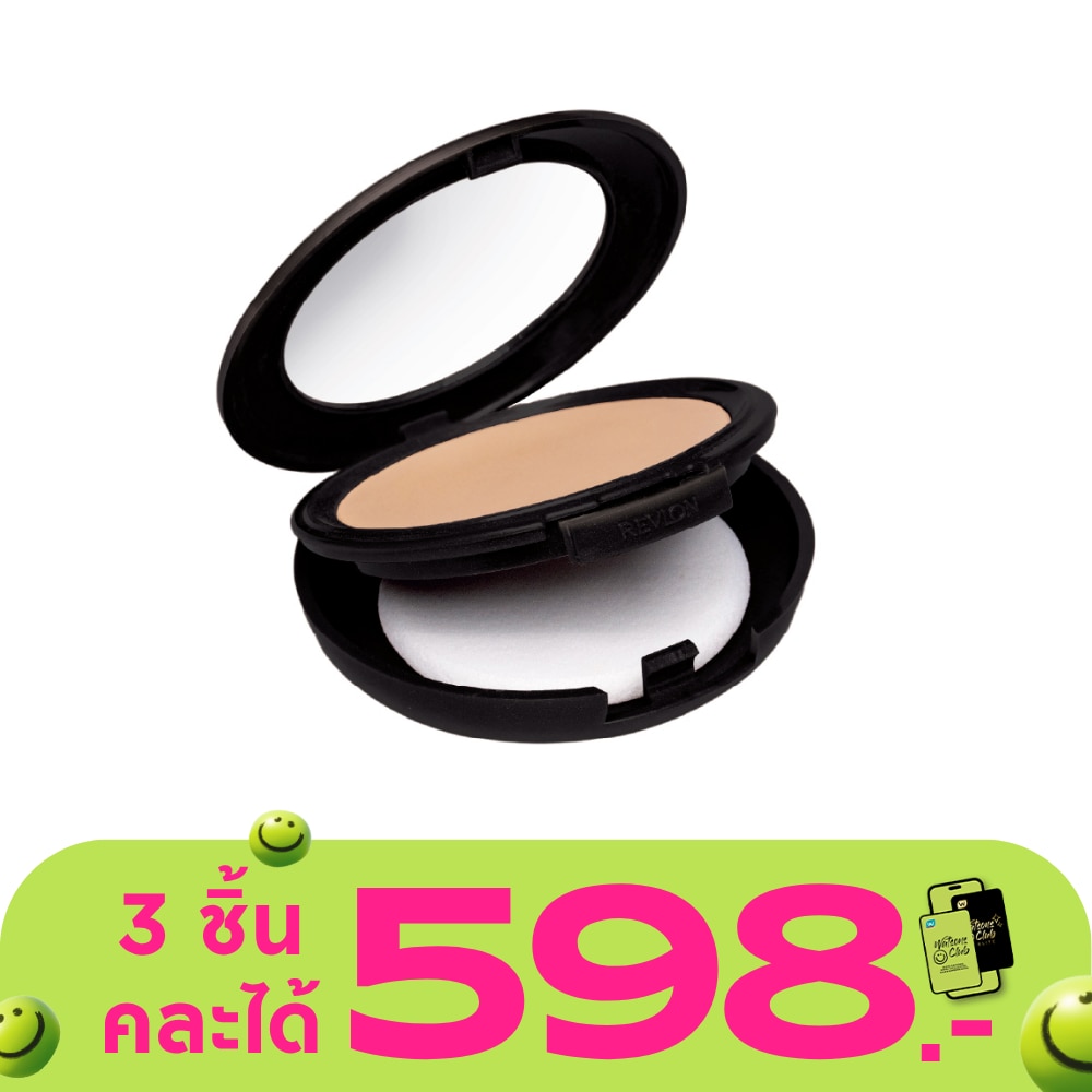 เรฟลอน นิว คอมเพล็กชั่น ทู เวย์ ฟาวเดชั่น พาวเดอร์ SPF15 PA++ 12ก. 030 มีเดียม เบจ
