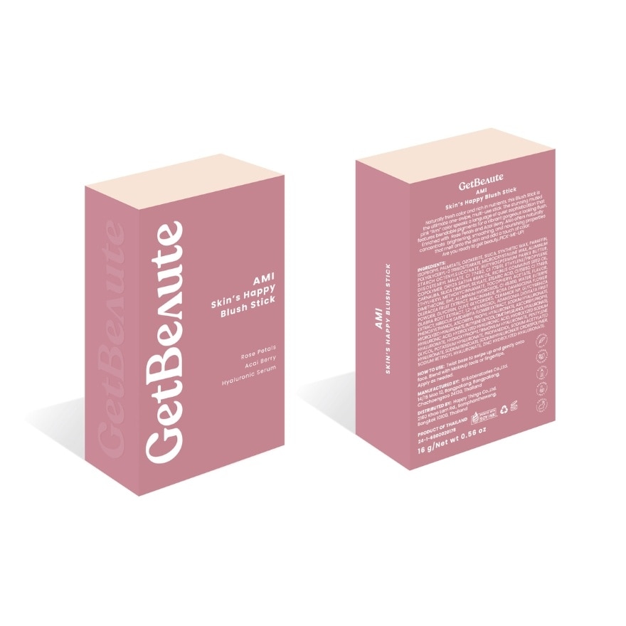 GetBeaute Skin's Happy Blush Stick 16g. Ami