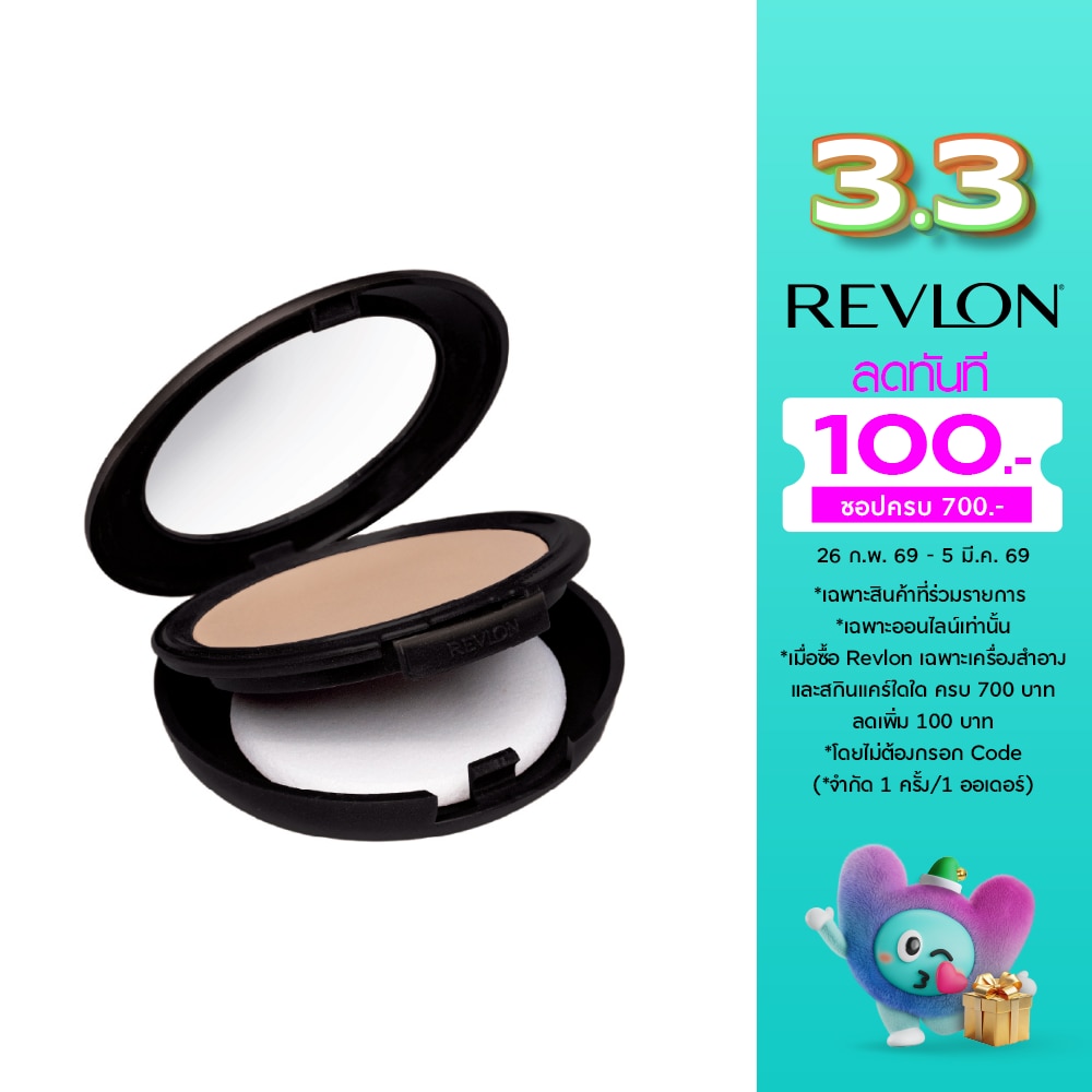 เรฟลอน นิว คอมเพล็กชั่น ทู เวย์ ฟาวเดชั่น พาวเดอร์ SPF15 PA++ 12ก. 020 เทนเดอร์ พีช