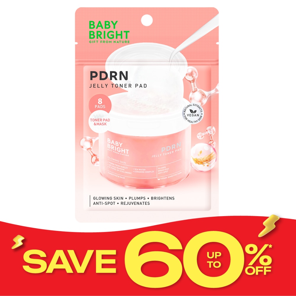 Baby Bright PDRN Jelly Toner Pad 8 Pads image