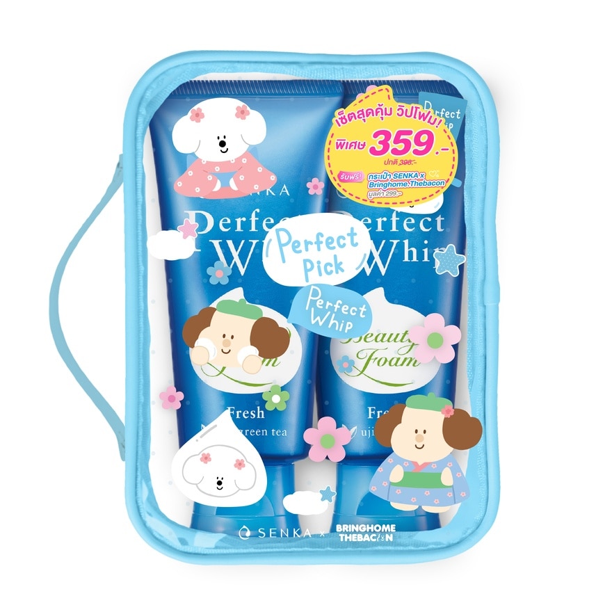 Senka Senka Perfect Whip Fresh A 100 G. 2'S (Bringhome Thebacon Bag