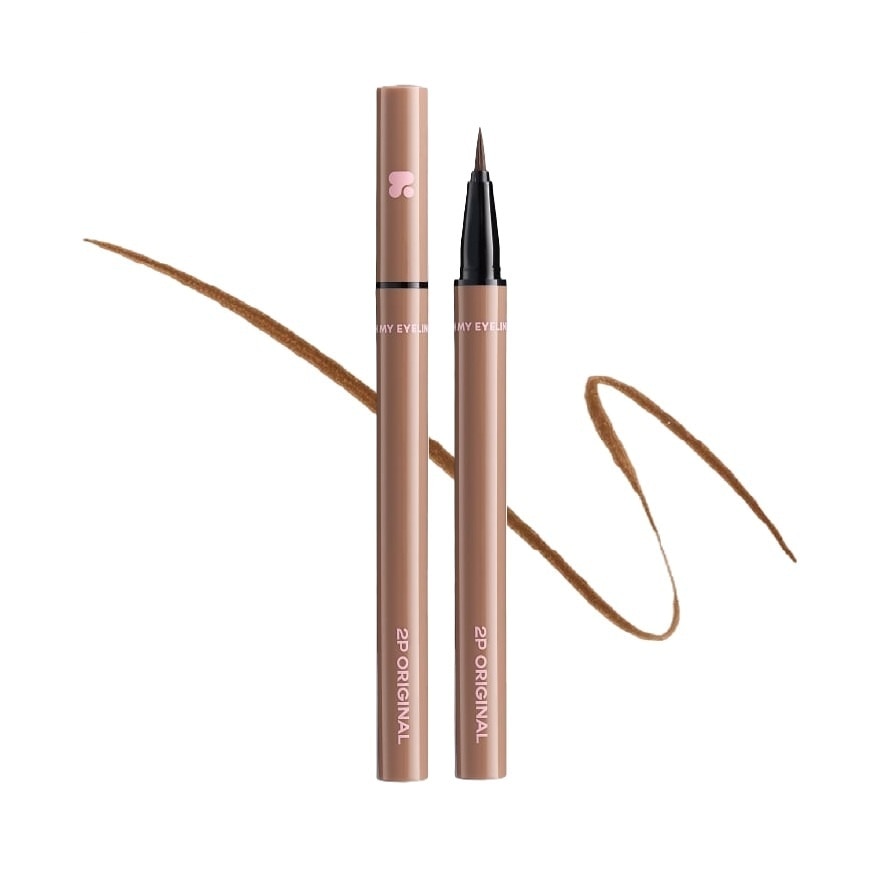2P Original 2P Original Oh My Eyeliner 0.5g. 02 Gentle Brown