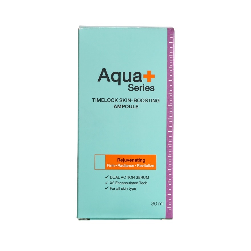 Aqua+ Skin TimeLock Skin-Boosting Ampoule 30 ml.