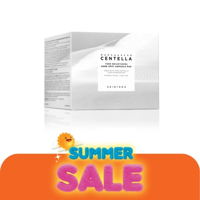 Skin1004 - สกิน1004 มาดากัสการ์ เซนเทลล่า โทน ไบร์ทเทนนิ่ง ดาร์ก สปอต แอมพลู แพด 60 แผ่น