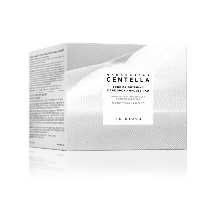 สกิน1004 มาดากัสการ์ เซนเทลล่า โทน ไบร์ทเทนนิ่ง ดาร์ก สปอต แอมพลู แพด 60 แผ่น