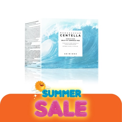 Skin1004 - สกิน1004 มาดากัสการ์ เซนเทลล่า ไฮยาลูซิก้า เจลลี่ฟิต แอมพูลแพด 60 แผ่น