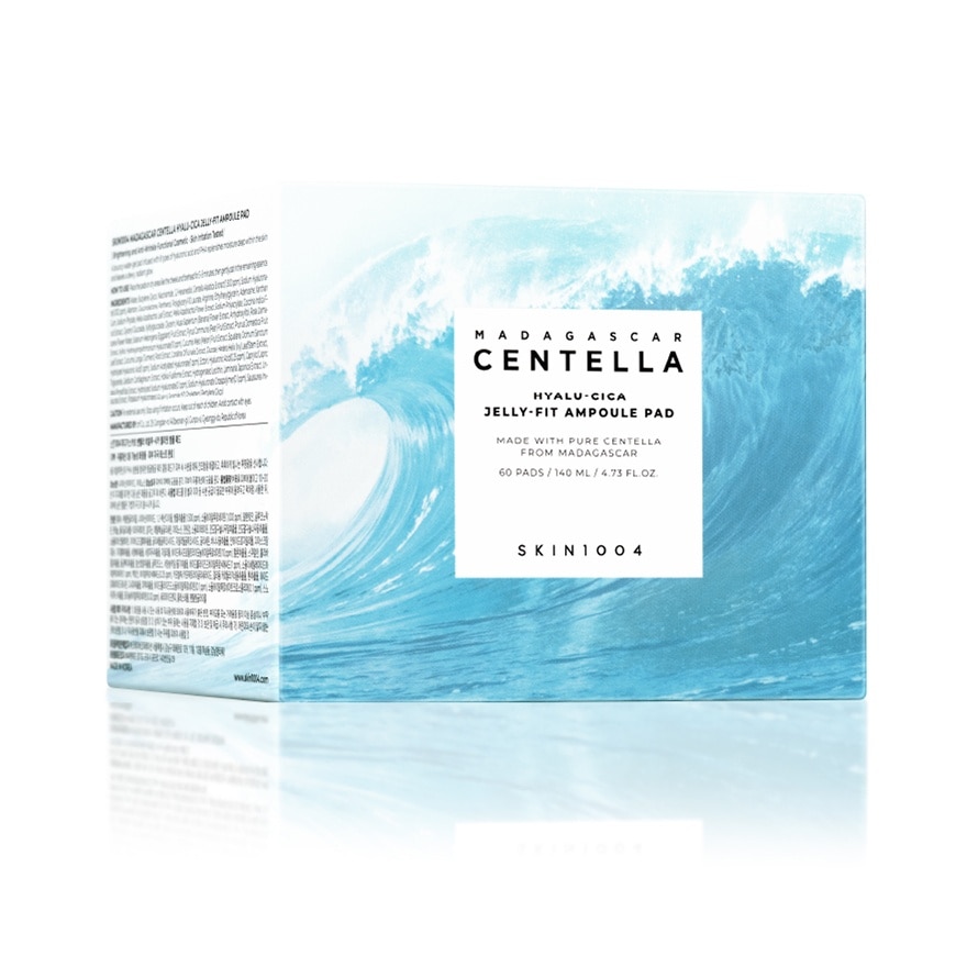 สกิน1004 มาดากัสการ์ เซนเทลล่า ไฮยาลูซิก้า เจลลี่ฟิต แอมพูลแพด 60 แผ่น