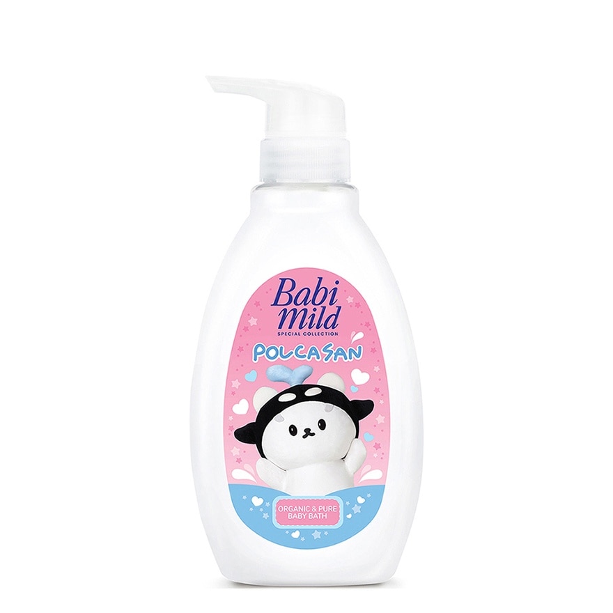 BabiMild x Polcasan Special Collection Organic  Pure Baby Bath 380 Ml.