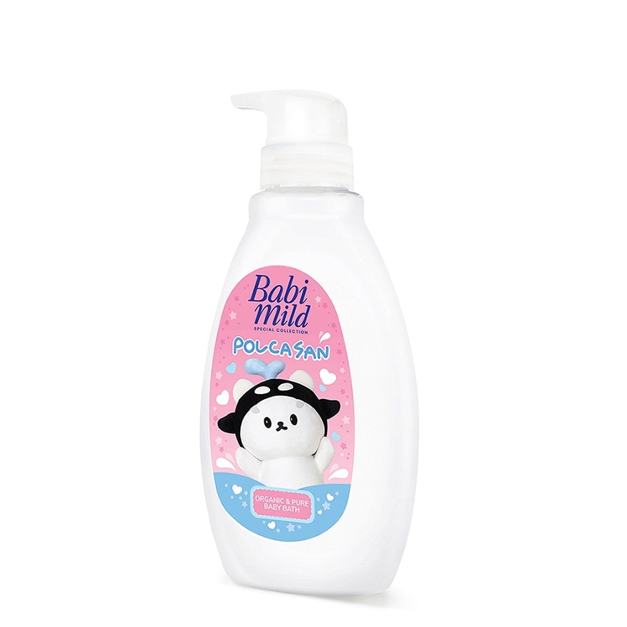 BabiMild x Polcasan Special Collection Organic  Pure Baby Bath 380 Ml.