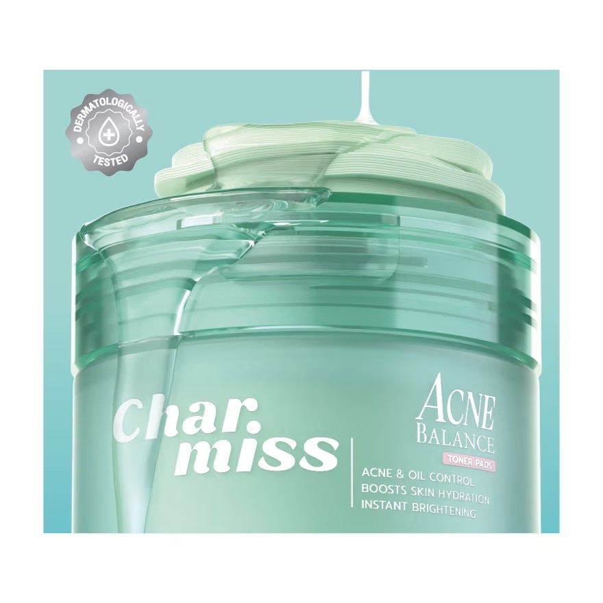 ชาร์มิส แอคเน่ บาลานซ์ โทนเนอร์ แพด 110 กรัม (80 แผ่น)