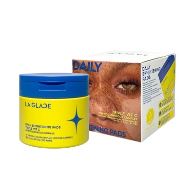 LA GLACE ลา กลาส เดลี่ วิตซี แพด 80ชิ้น