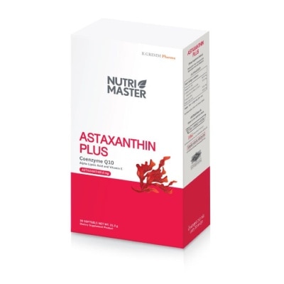 Nutri Master ์Nutri Master Astaxanthin Plus 30 Softgels