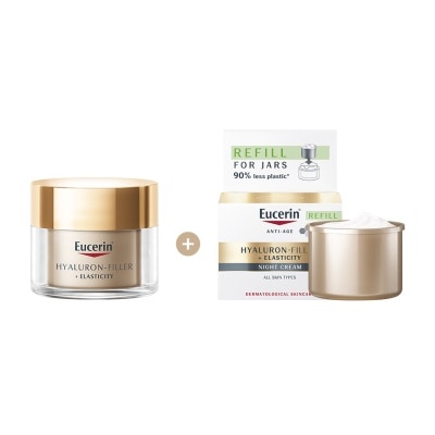 Eucerin Eucerin Hyaluron-Filler+ Elasticity Night Cream 50 ml. + Refill