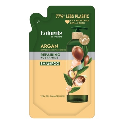 Naturals by Watsons Naturals by Watsons Argan Repairing Shampoo 450ml.(Refill)