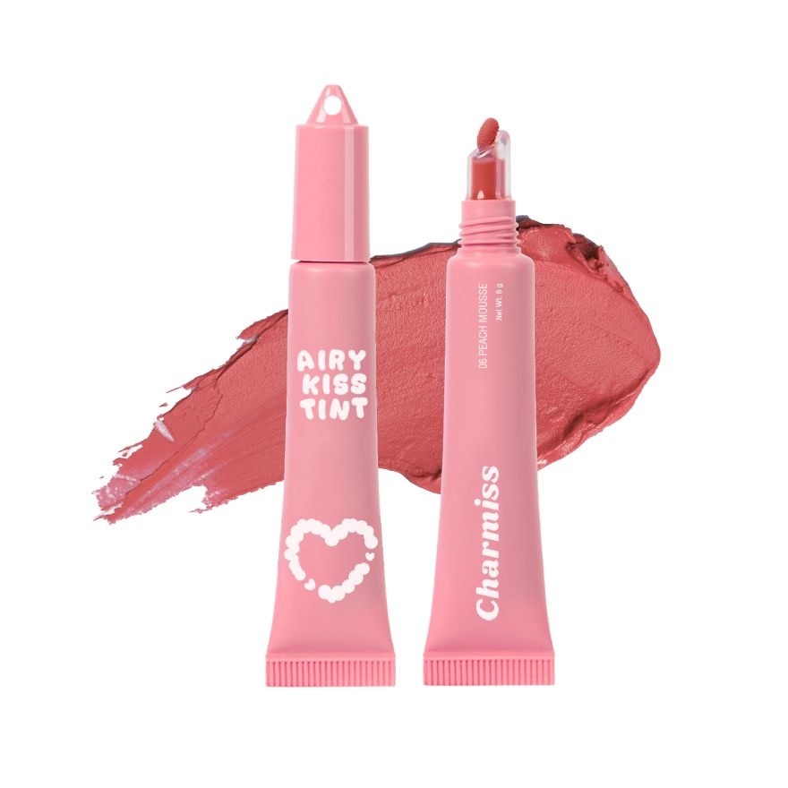 ชาร์มิส แอร์รี่ คิส ทินท์ แมตต์ ลิป แอนด์ ชีค 6ก. 06 พีช มูส