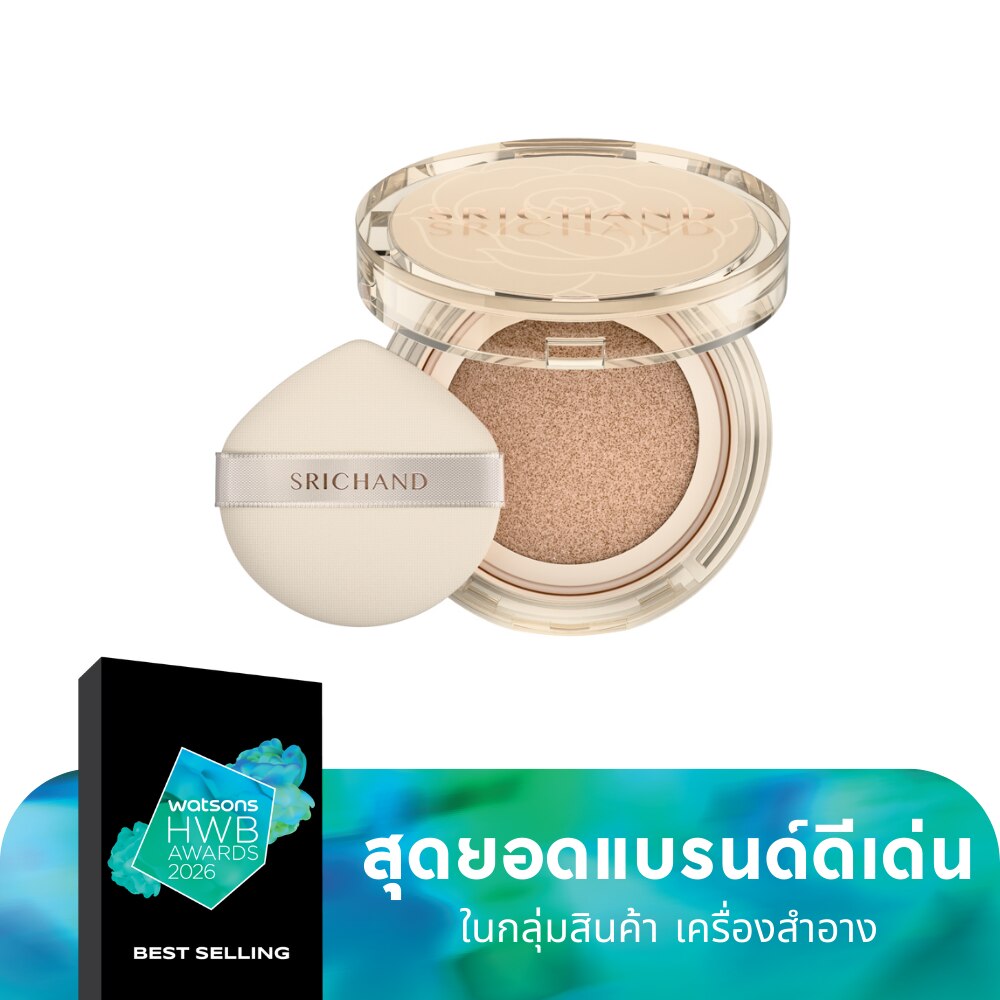 ศรีจันทร์ สกิน เอสเซ็นเชียล ไฟน์ สมูท คุชชั่น PA++++ 14ก. 105 พิงก์กิช