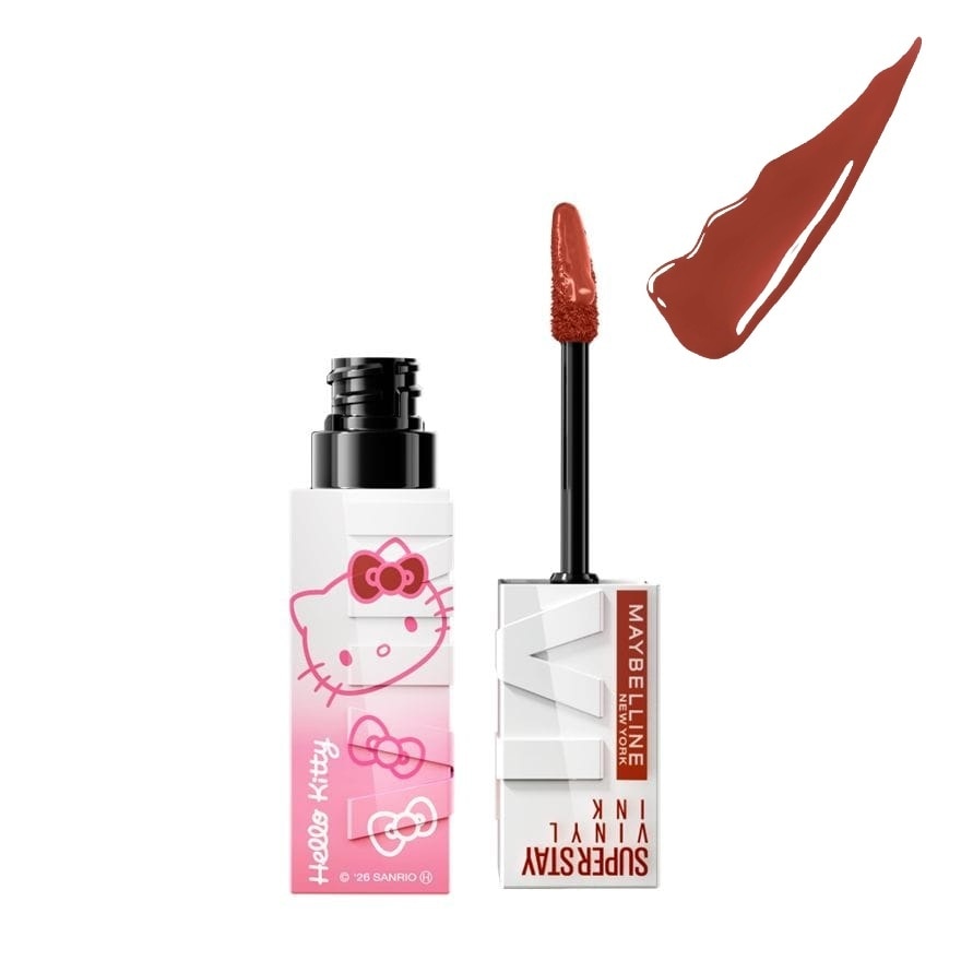 เมย์เบลลีน ซุปเปอร์สเตย์ ไวนิล อิงค์ เฮลโล คิตตี้ คอลเลกชัน 4.2มล. 130 เอกตร้า