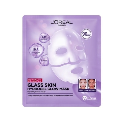 L'Oreal Paris Revitalift Hyaluronic Acid Glass Skin Hydrogel Glow Mask