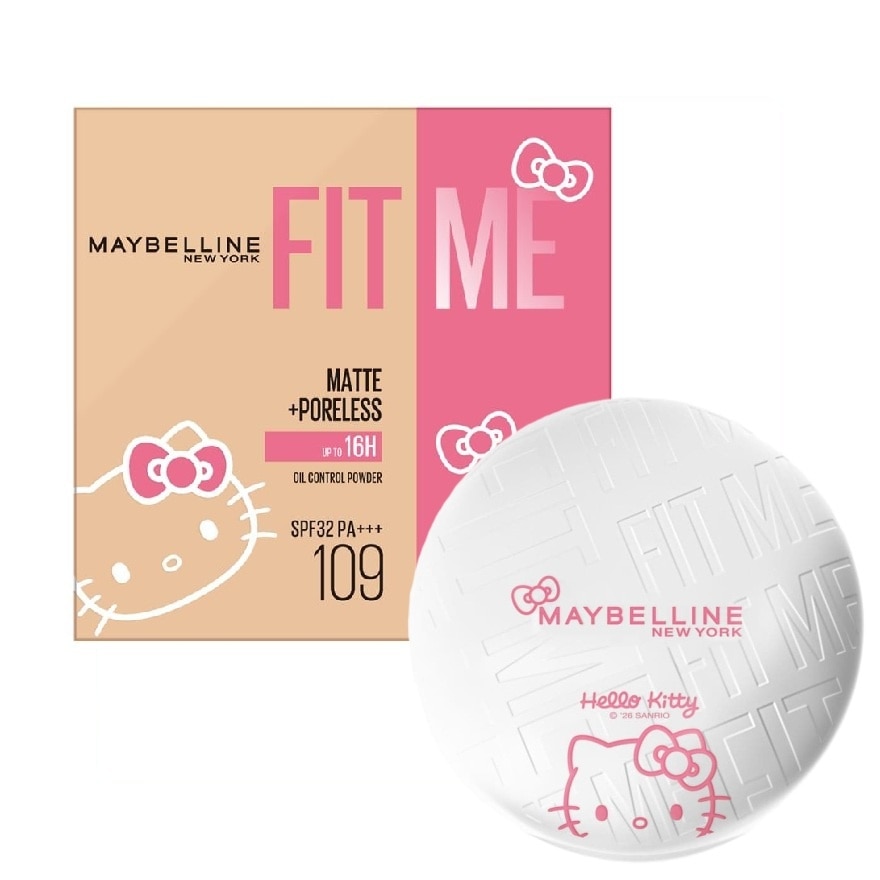 Maybelline #Maybelline Fit Me HelloKitty Powder 109