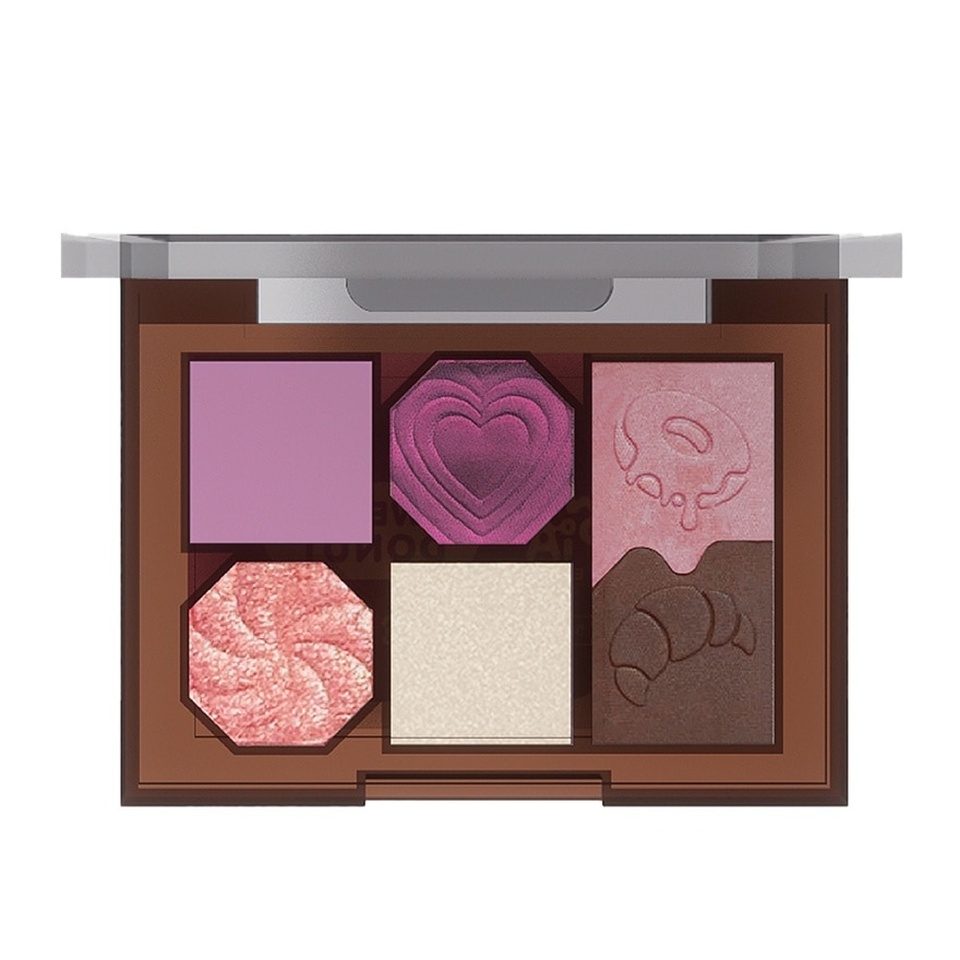 Cosluxe Browntopia Eye Palette 5.7g. 04 Ruby Choco Cake