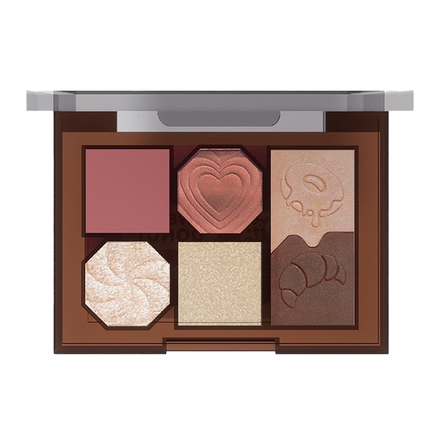 Cosluxe Browntopia Eye Palette 5.7g. 03 Peachy Macaron
