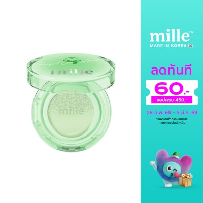 Mille Mille Perfect Clear Acne Cushion Green Base SPF50+ PA++++ 14g.