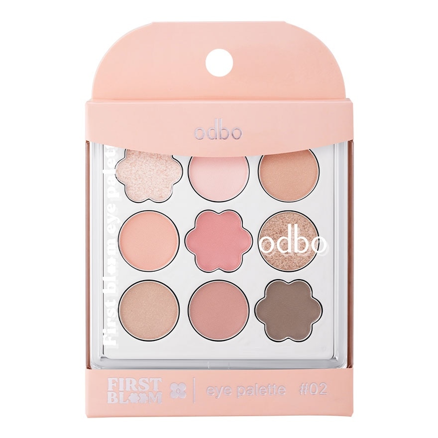 Odbo First Bloom Eye Palette 7g. 02 Maple