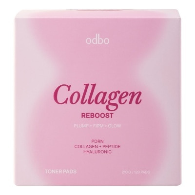 ODBO Odbo Skin Reset Toner Pads 120pcs. 02 Collagen Reboost