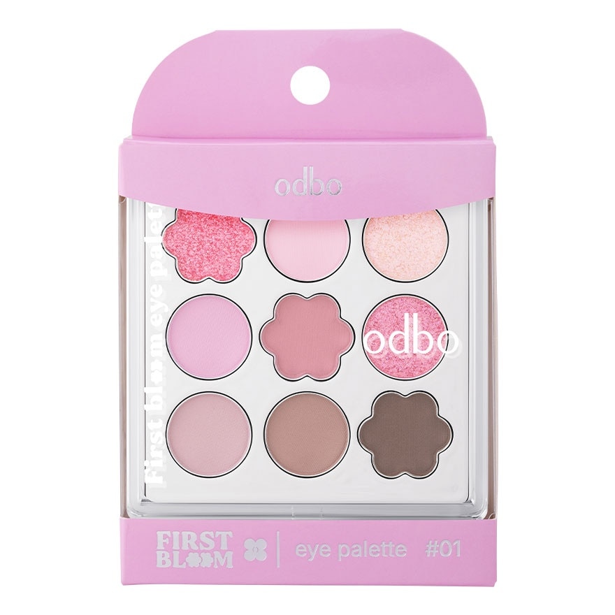 Odbo First Bloom Eye Palette 7g. 01 Sakura